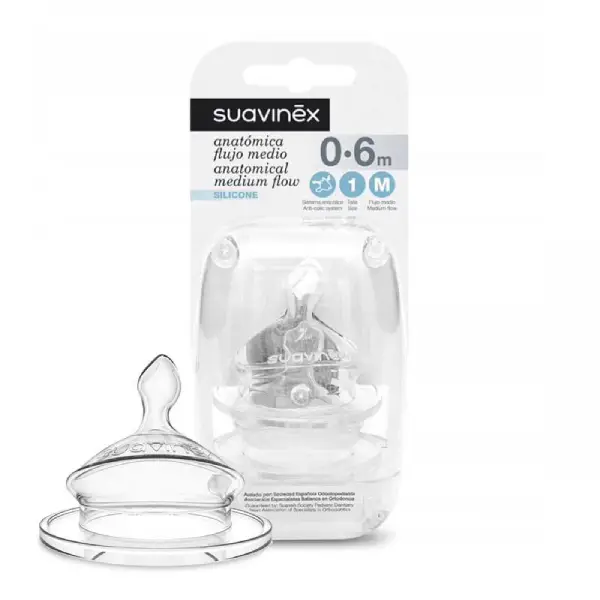 سر شیشه ارتودنسی دوعددی Suavinex