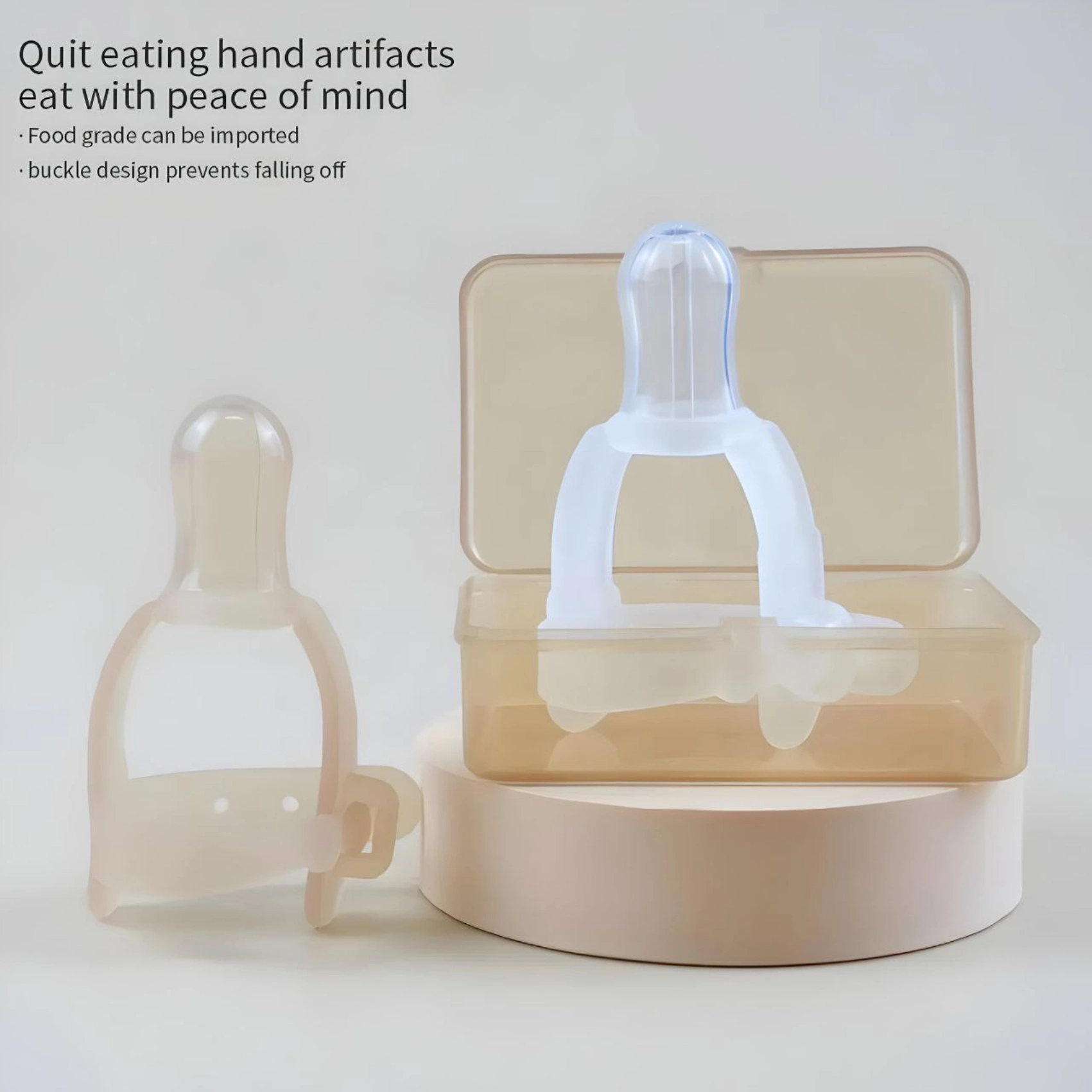 Baby-teether-(finger-teether)1 دندان گیر انگشتی نوزاد