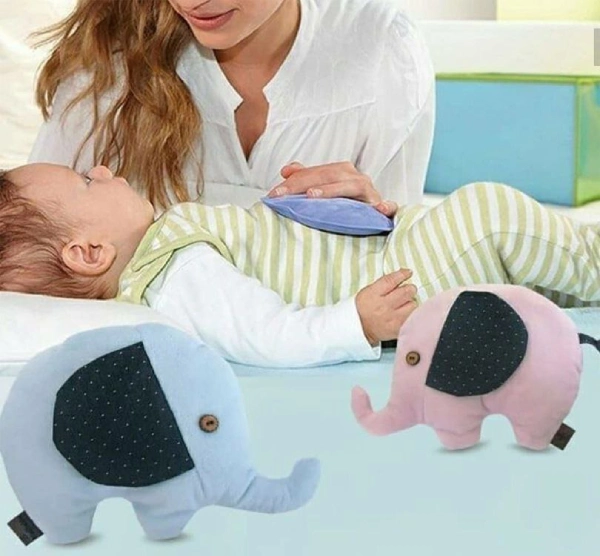 Baby-Heater-anti-colic-baby-elephant-design-doll4 عروسک طبی بچه