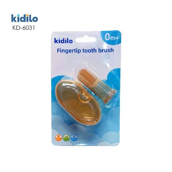 Kidilo-Herbal-Baby-Finger-Toothbrush1 مسواک نوزاد