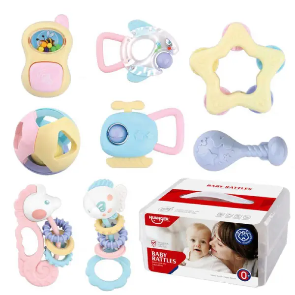 Hanger-8-Piece-Rattle-Box-Set اسباب بازی کودک