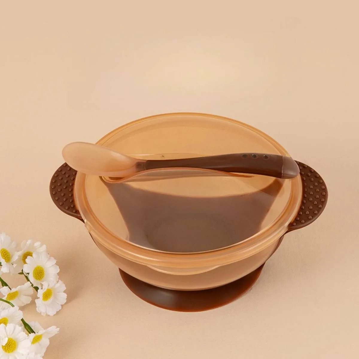 baby-and-toddler-food-bowl-with-spoon-4 ظرف غذا نوزادی