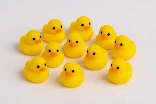 original-silicone-duck-bath-toy-set-of-9-1 پوپت حمام نوزادی