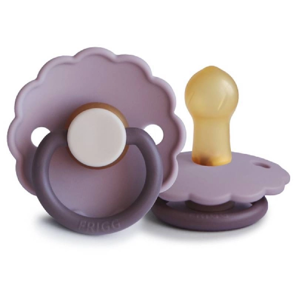 FRIGG-Latex-Pacifier,-Lilac,-0-6-Months پستانک فریگ