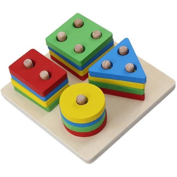 Montessori-Four-Wooden-Axes-ToToYo1 مونته سوری