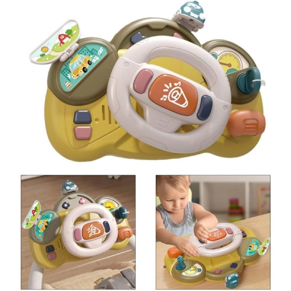 Viva-Kids-Musical-Steering-Wheel-for-Children3 فرمان موزیکال کودک
